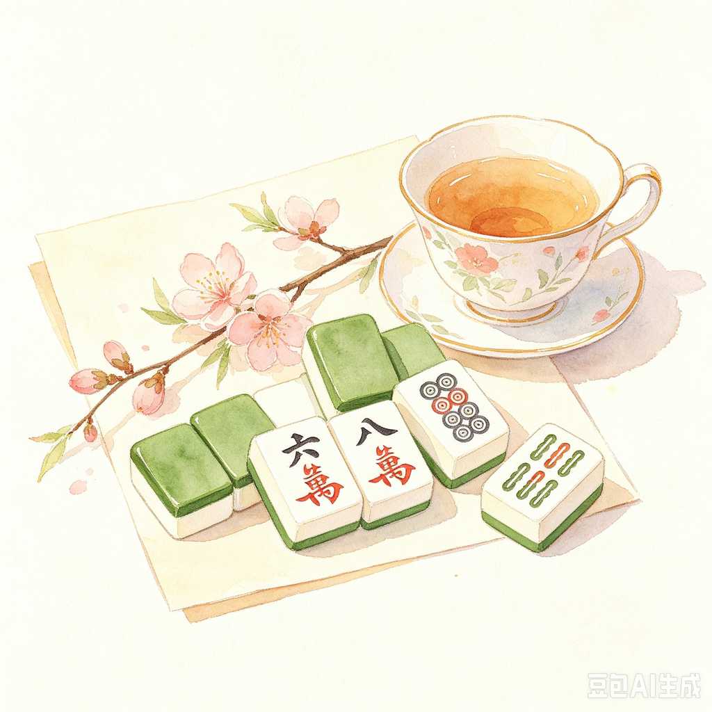 mahjong table mat