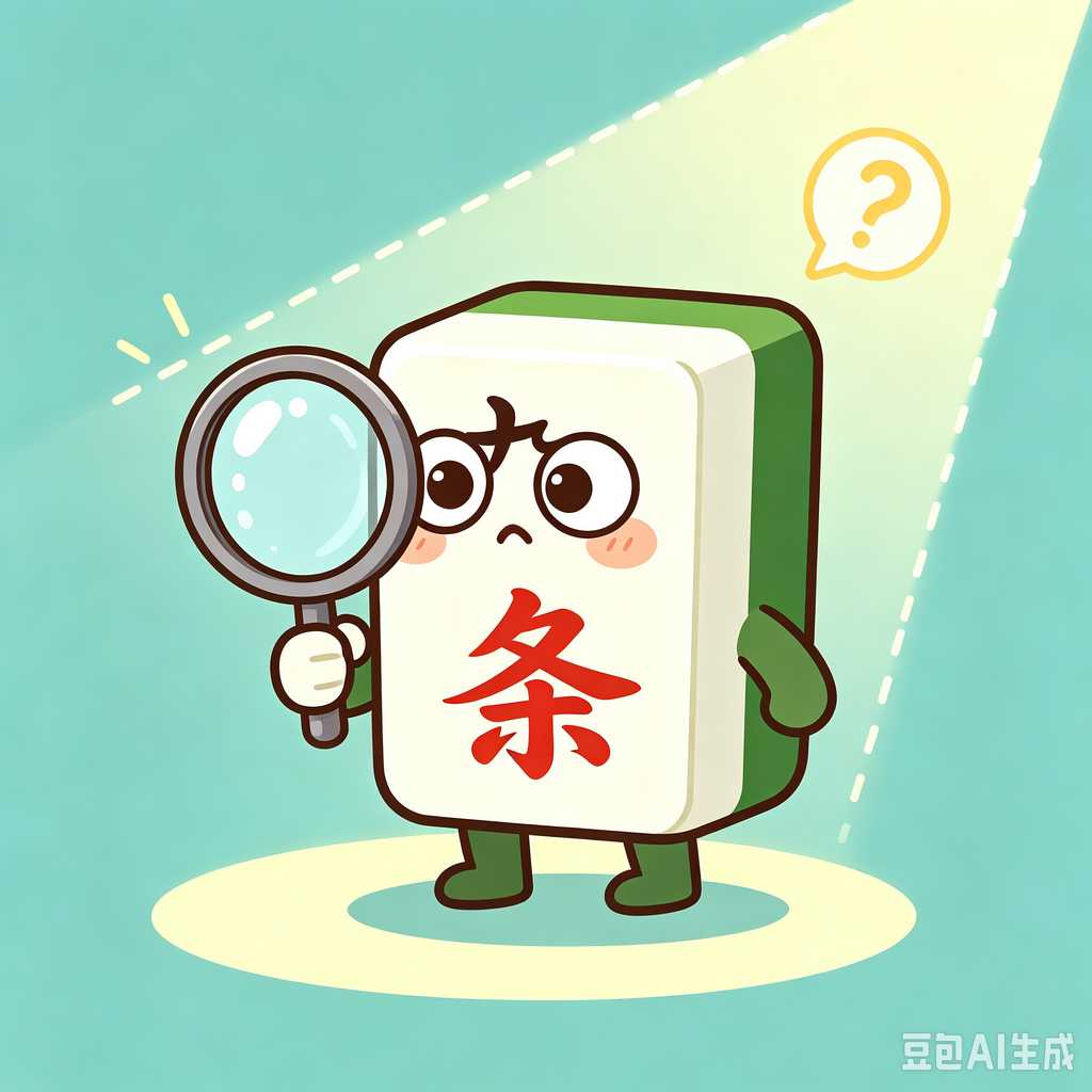 clear font mahjong tiles