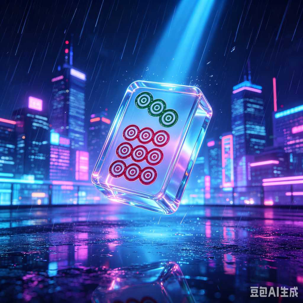 stylish text mahjong set