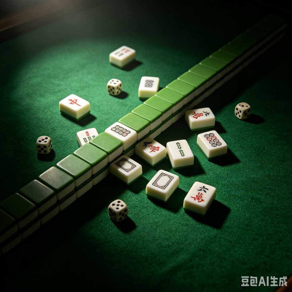 wood mahjong tiles